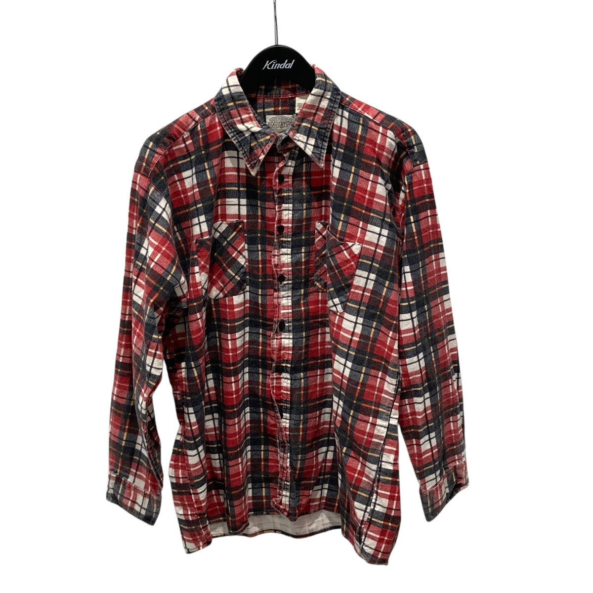 saugaTUCK チェックネルシャツ 古着・中古-1枚目のアイテム画像