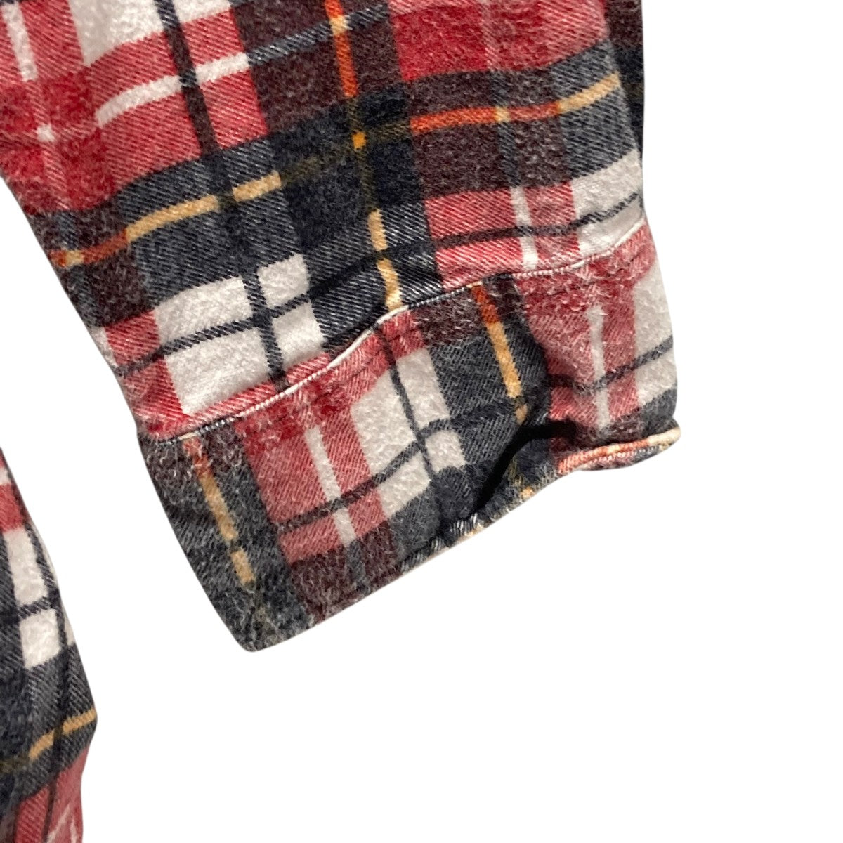 saugaTUCK チェックネルシャツ 古着・中古-4枚目のアイテム画像
