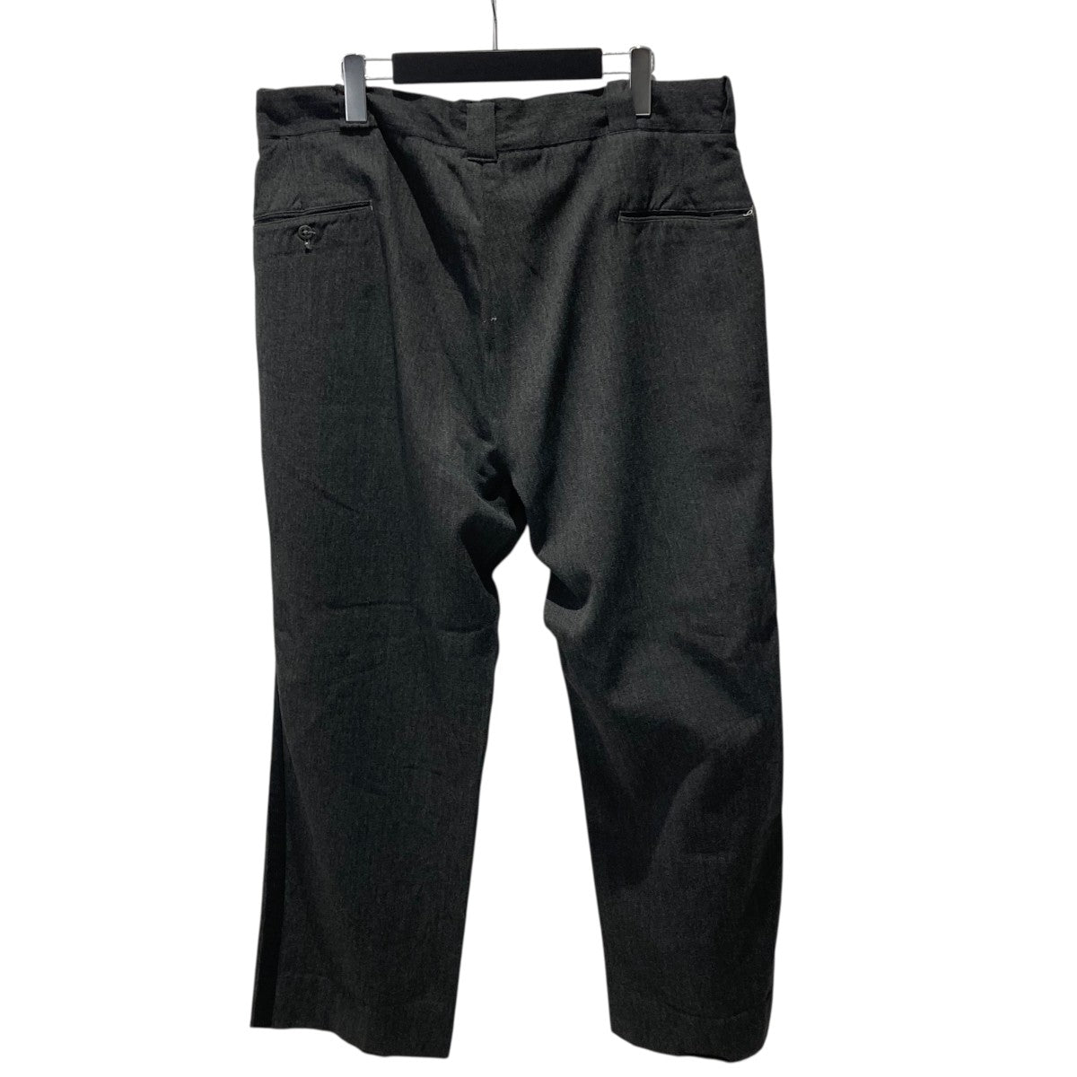 NO BRAND サイドラインスラックスパンツ 古着・中古-2枚目のアイテム画像