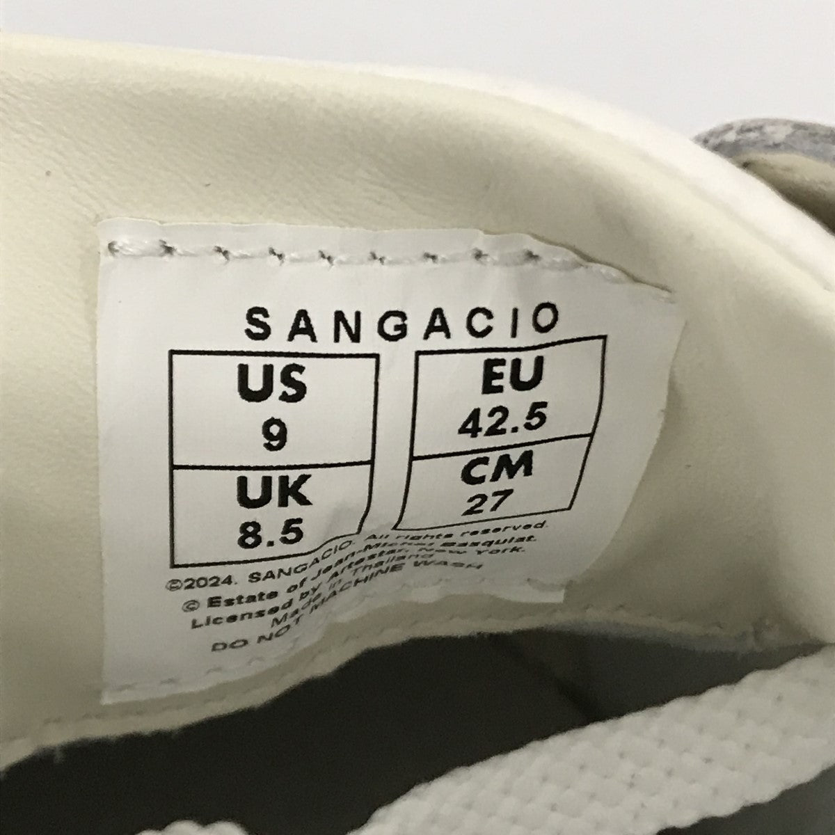 SANGACIO(サンガッチョ) にゅSG Basquiat SG8 スニーカー SG8