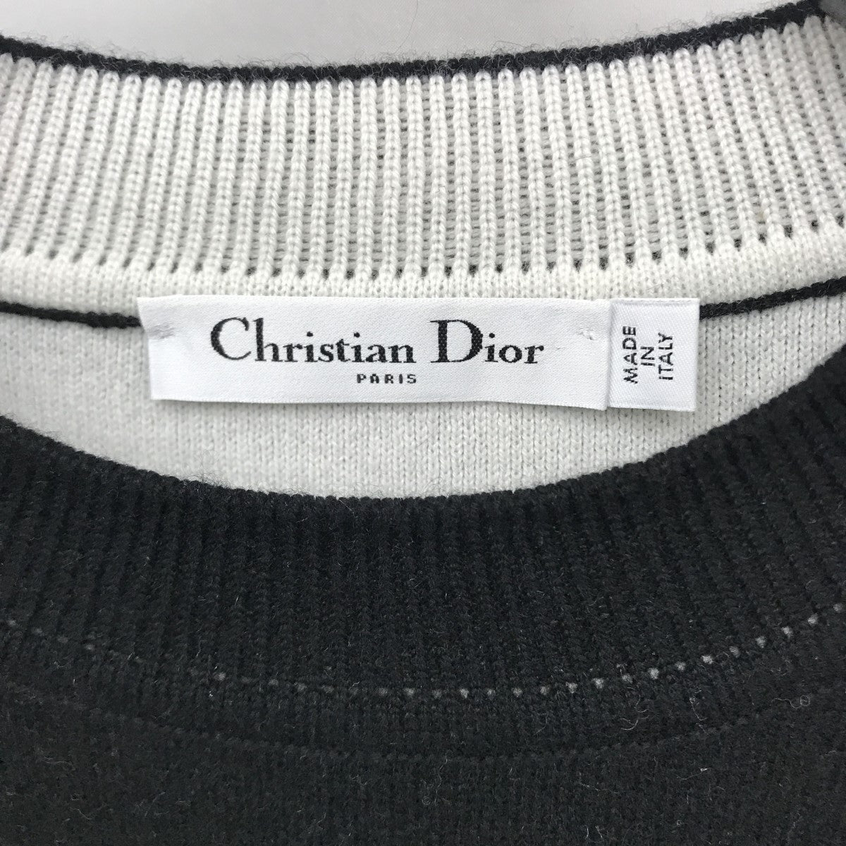 Christian Dior J’ADIOR 8 ボクシーセーターニット924S55AM009 古着・中古-3枚目のアイテム画像