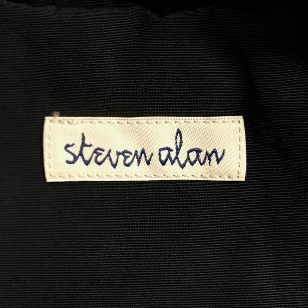 STEVEN ALAN(スティーヴンアラン) COTTON NYLON ZIP STAND VEST