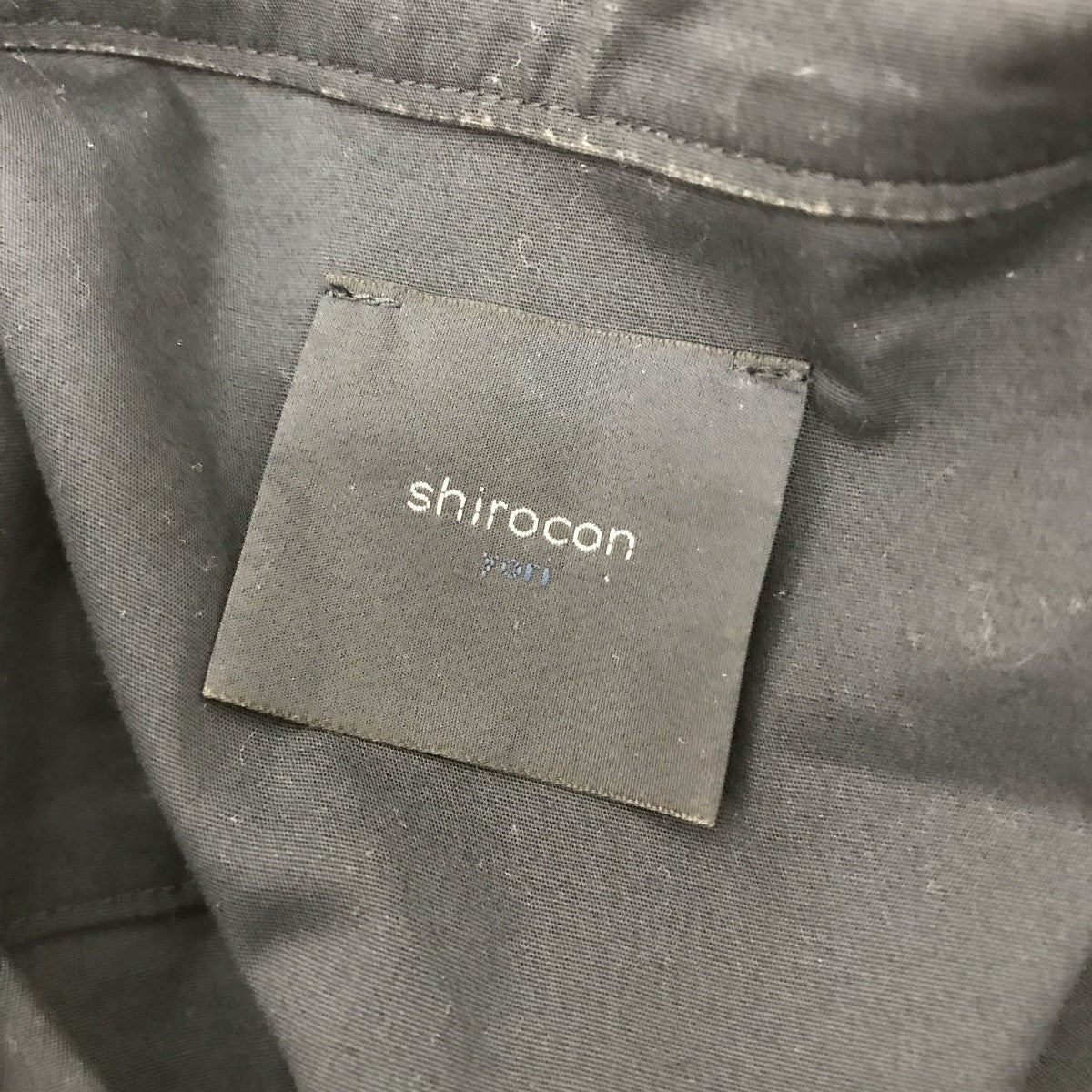 【メール便送料無料対応可】 SHIROCON yori(シロコン ヨリ) ビッグサボンブラウスシャツSC21 トップス