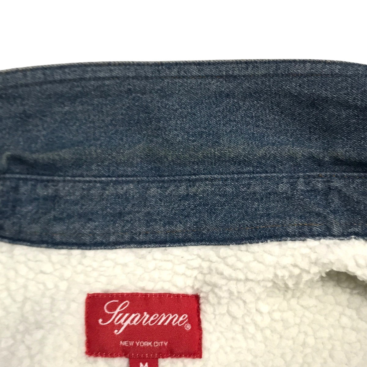 Supreme(シュプリーム) 18AW Sherpa Lined Denim Shirt デニムシャツ