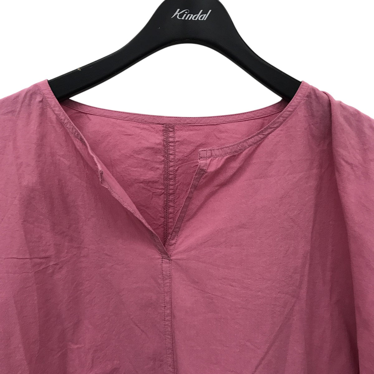 nest Robe(ネストローブ) 天然染めスキッパーブラウス01211-1140 nest Robe(ネストローブ) 天然染めスキッパーブラウス01211-1140