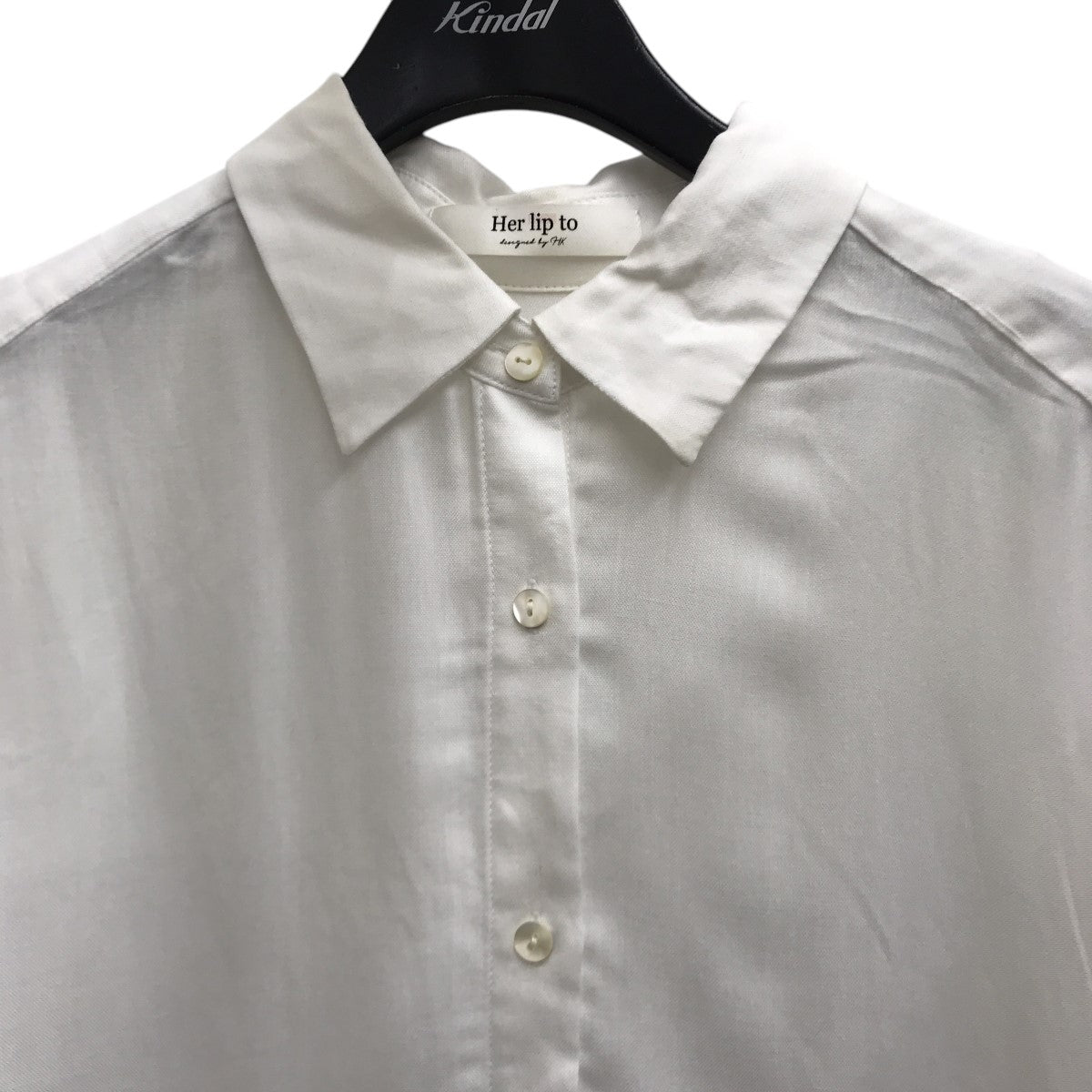 Her lip to(ハーリップトゥ) Multi-Way Easy Sheer Shirt半袖