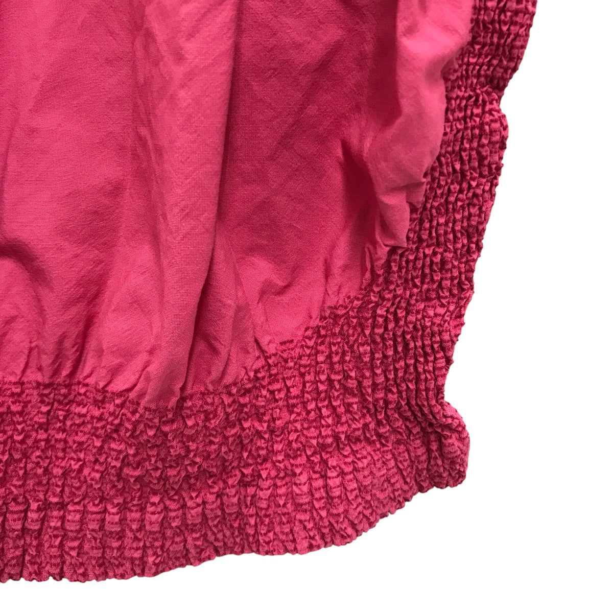 ISSEY MIYAKE シャーリングノースリーブブラウスIM23FJ028 古着・中古-5枚目のアイテム画像