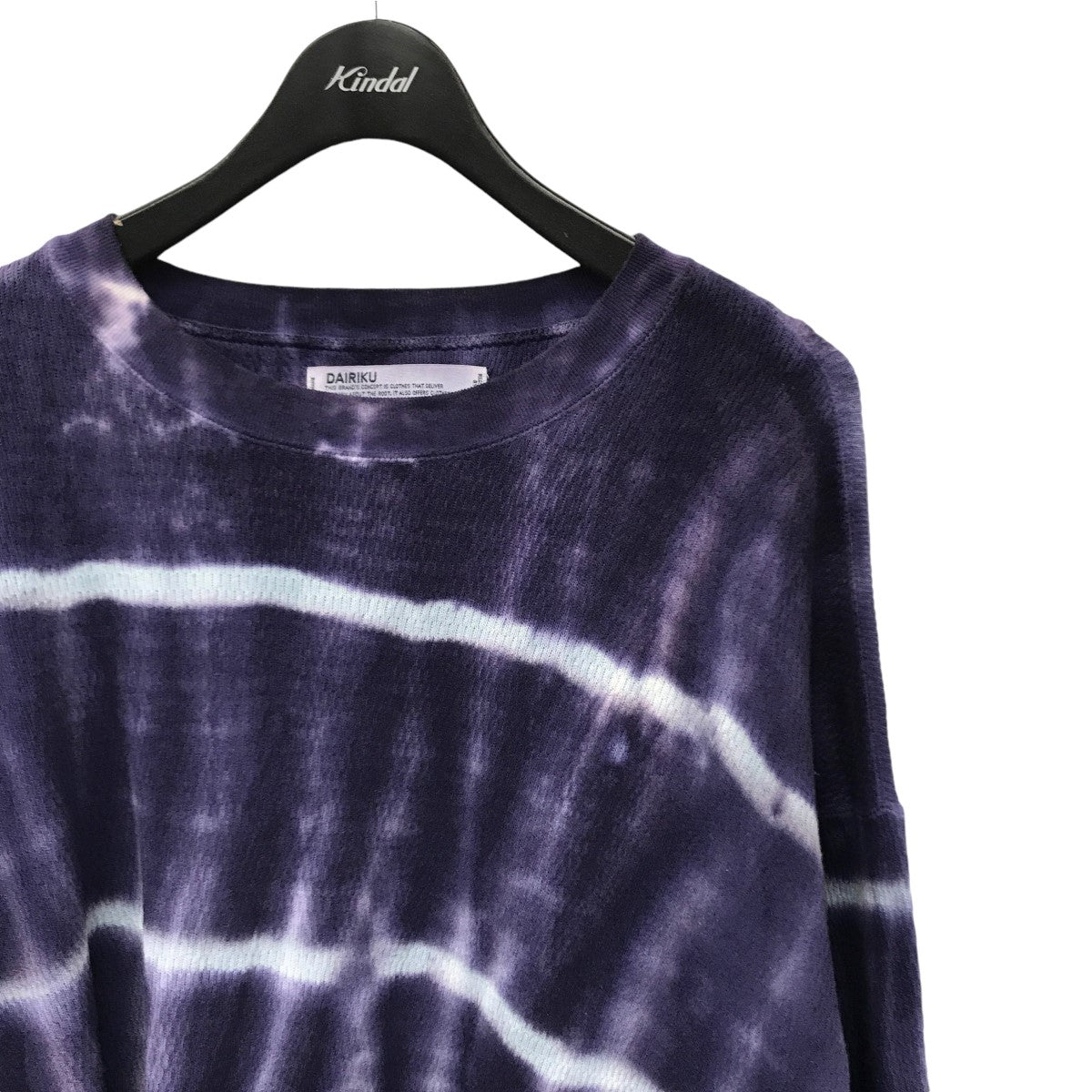 Tie-dye Thermal Tee ロングスリーブTシャツ 21SS C-7