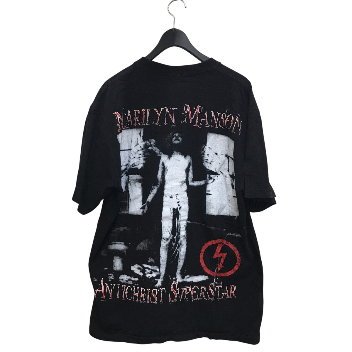 THE ROXX(ロックス) MARILYN MANSON半袖Tシャツ ブラック サイズ