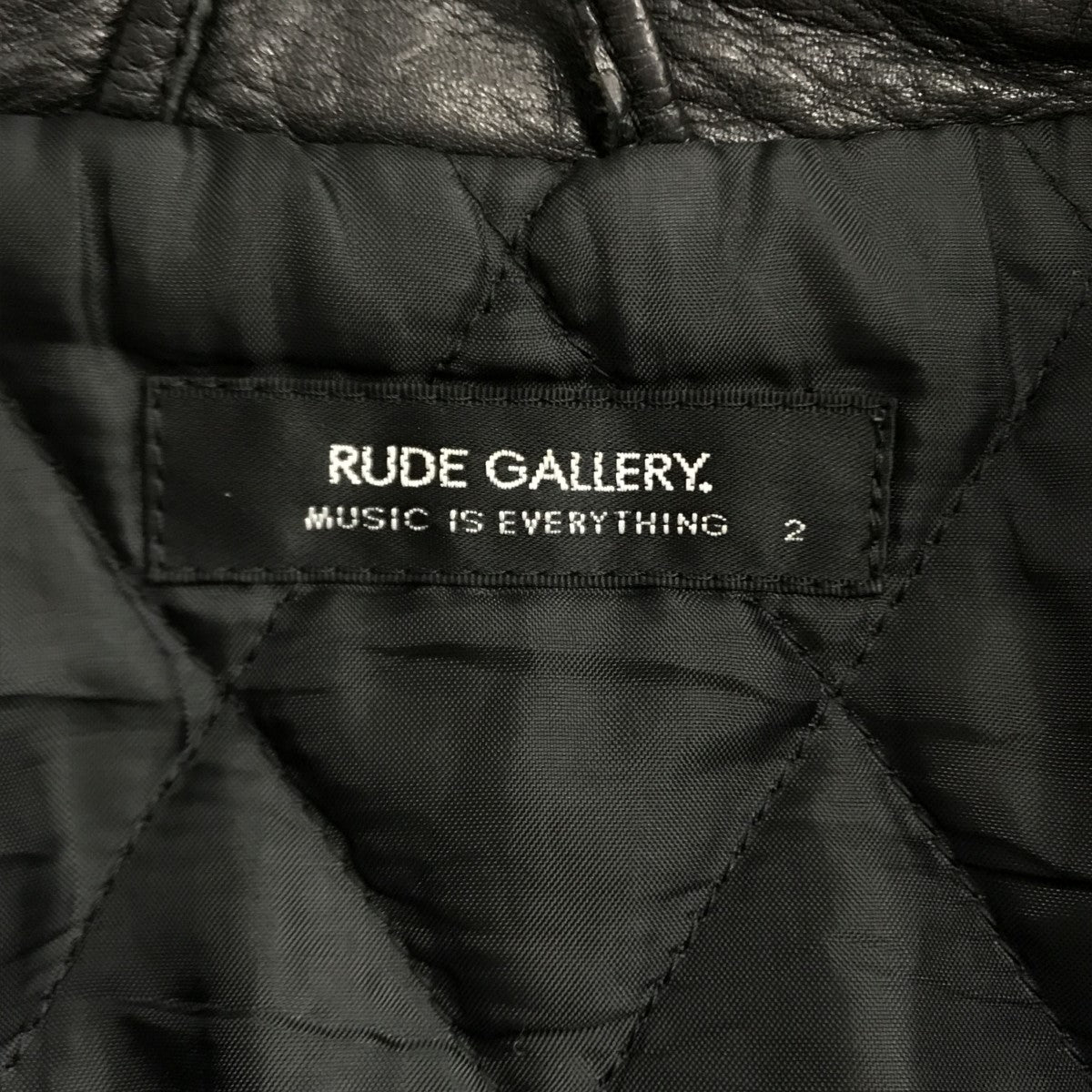 RUDE GALLERY(ルードギャラリー) ダブルライダースジャケット