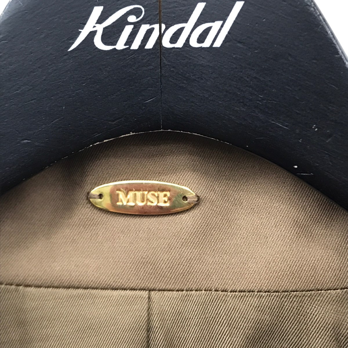 MUSE de Deuxieme Classe Nancyステンカラーコート 古着・中古-3枚目のアイテム画像