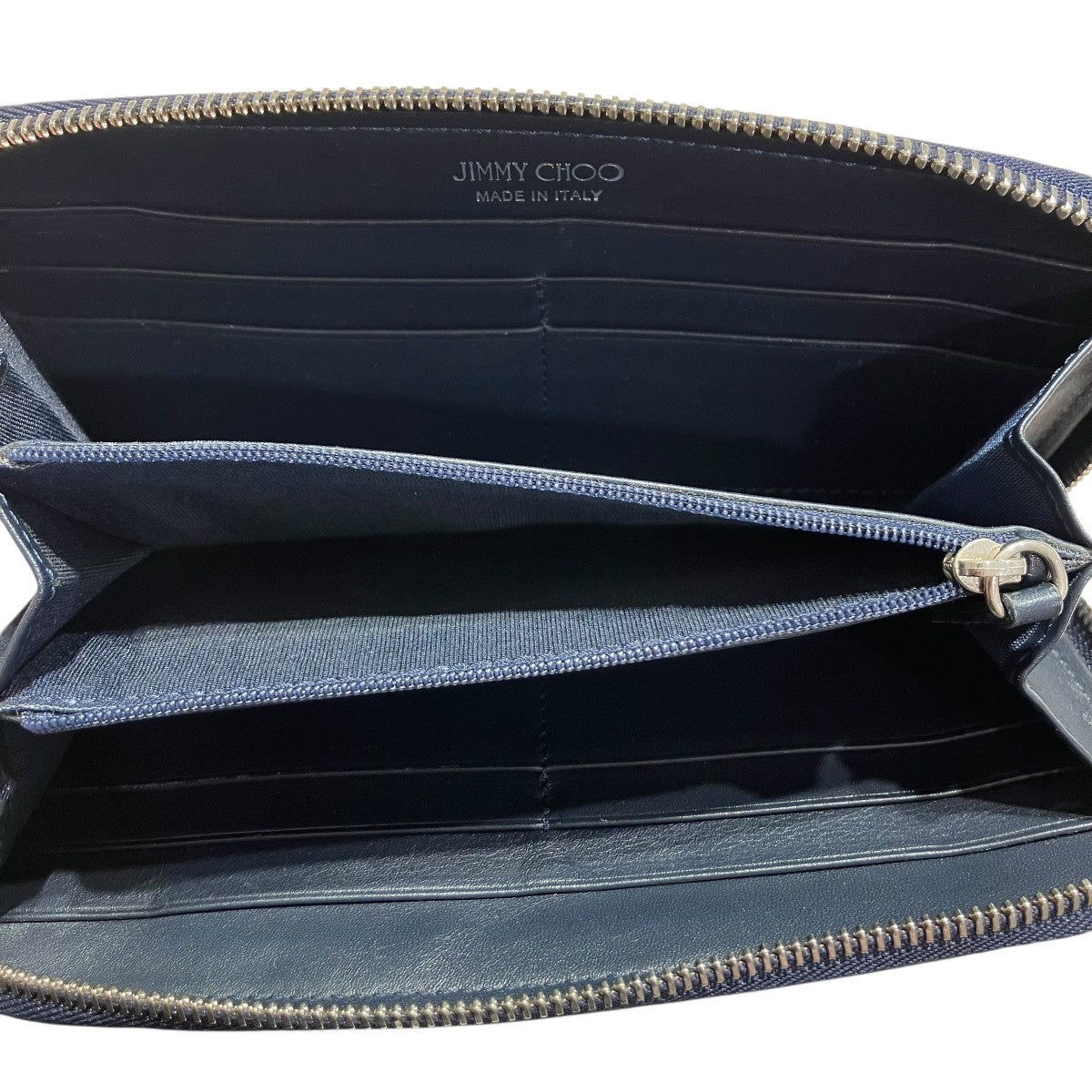 JIMMY CHOOラウンドファスナー新品未使用 ジミー チュウ(JIMMY CHOO)|ラウンドファスナー長財布|HARDOFF