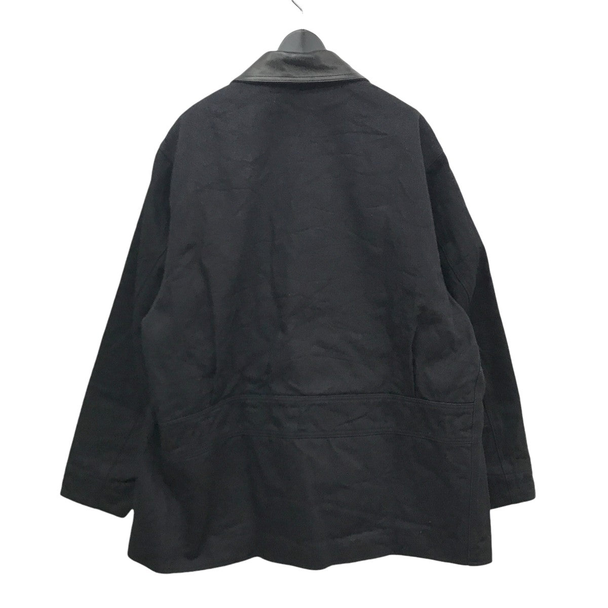 コモリの24AW デニム レザー ワークジャケット A03-01027です。 COMOLI 古着・中古 アウター アイテム