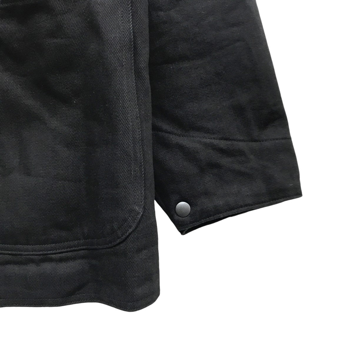 コモリの24AW デニム レザー ワークジャケット A03-01027です。 COMOLI 古着・中古 アウター アイテム