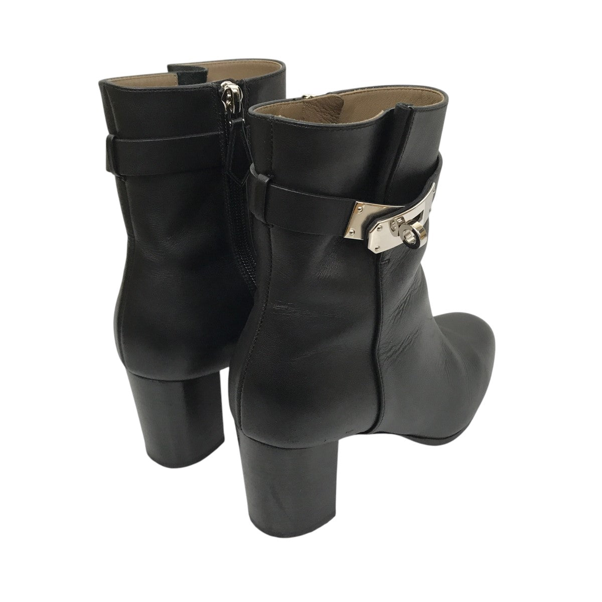 HERMES エルメス サンジェルマン37.5 黒 ブーツ