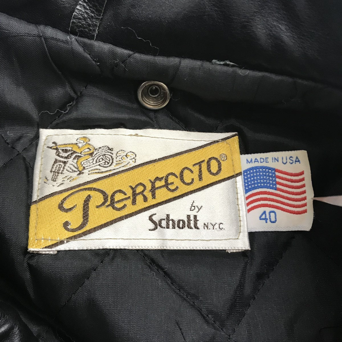 SCHOTT(ショット) 80s 618 USA製 ダブルライダースジャケット