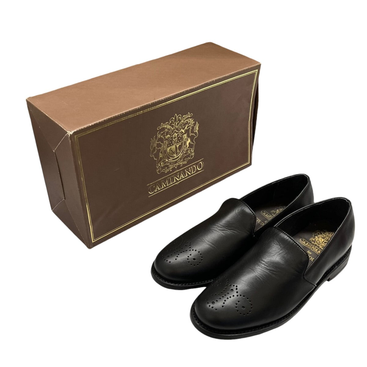 CAMINANDO カミナンド　スエードスリッポンシューズ CAMINANDO/カミナンド】SUEDE LOAFER（ローファー）｜Deuxieme