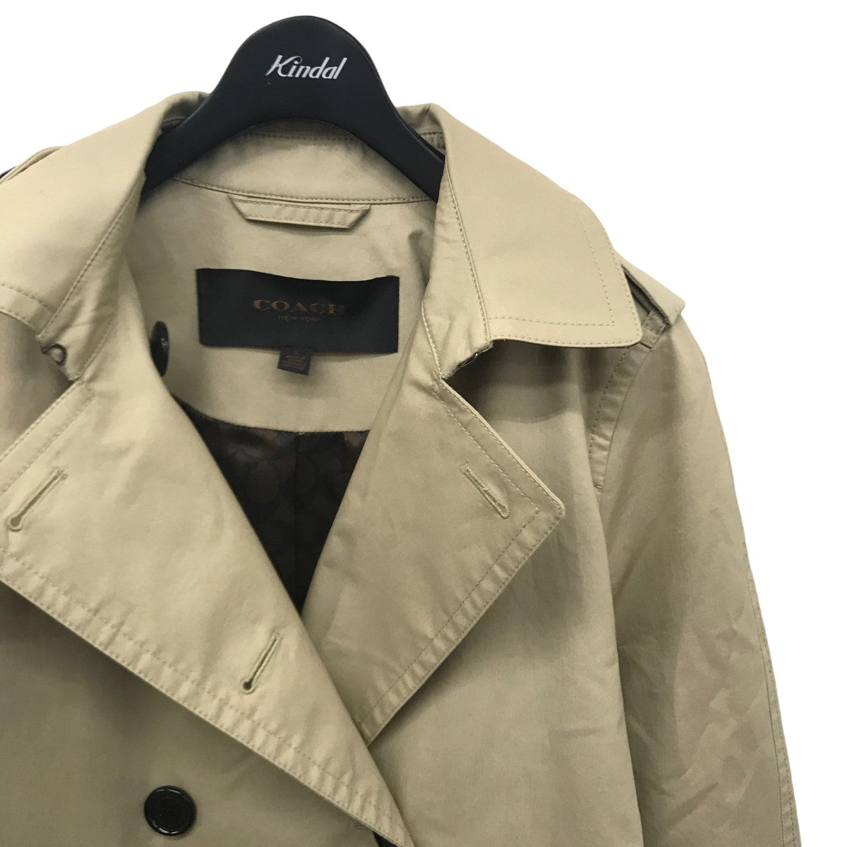 COACH トレンチコート 古着・中古-3枚目のアイテム画像