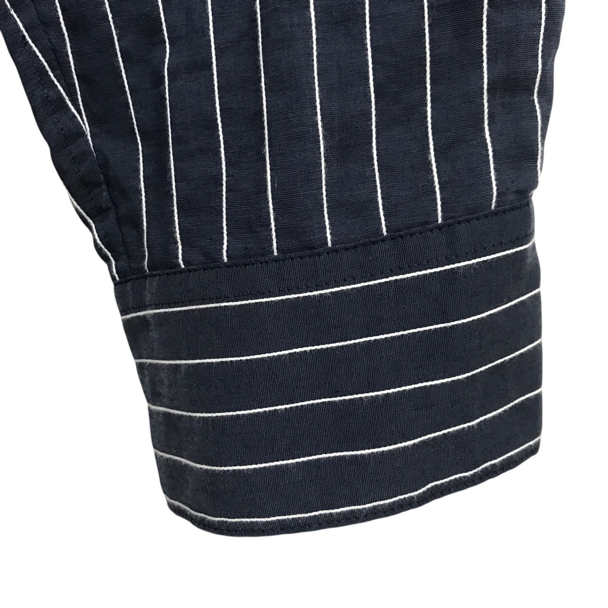 6(ROKU) BEAUTY＆YOUTH ストライプシャツ 古着・中古-5枚目のアイテム画像