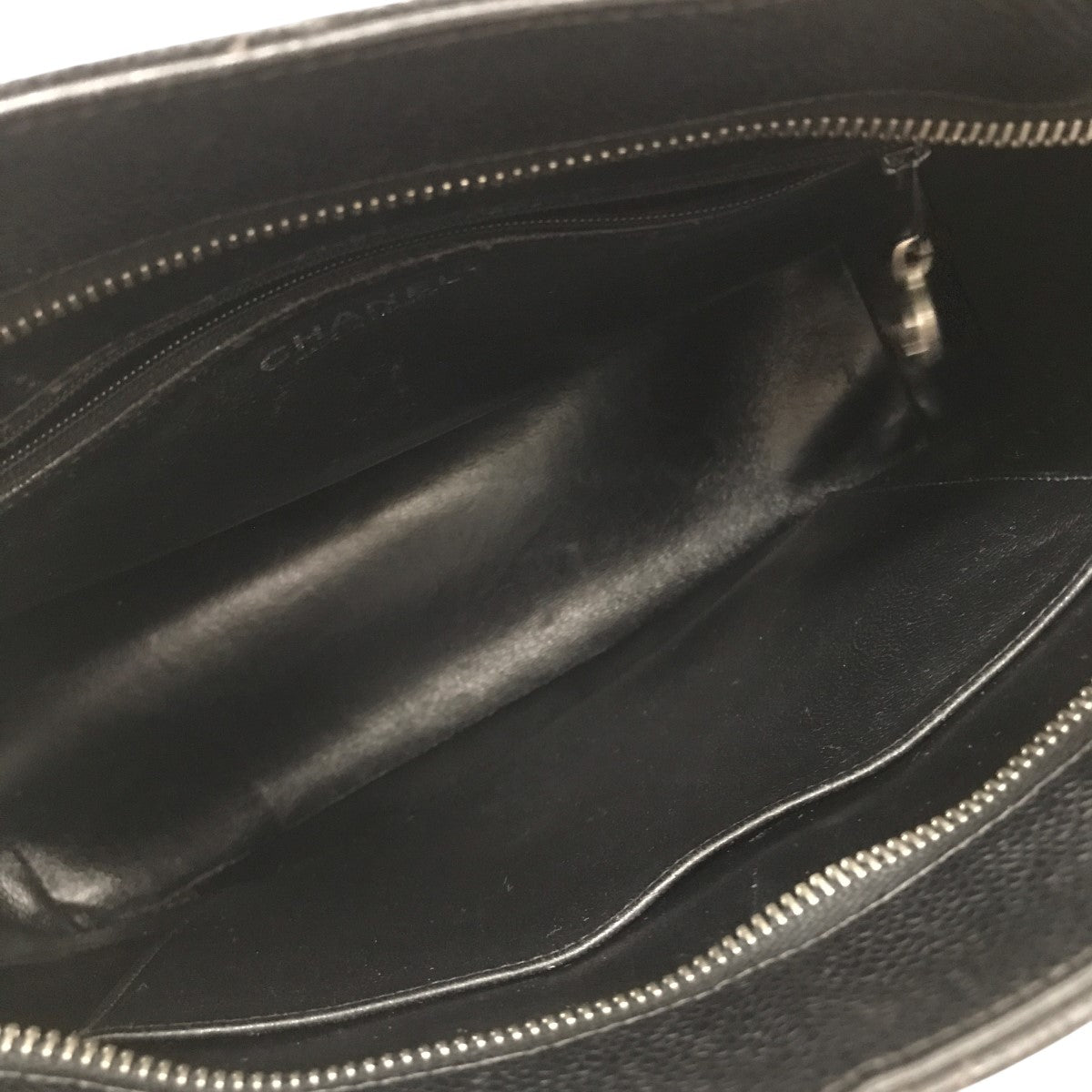 CHANEL 復刻キャビアスキントートバッグ 古着・中古-4枚目のアイテム画像