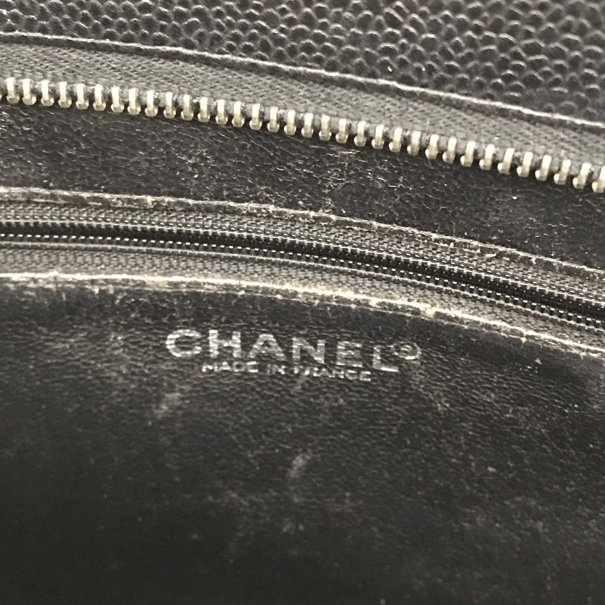 CHANEL 復刻キャビアスキントートバッグ 古着・中古-5枚目のアイテム画像