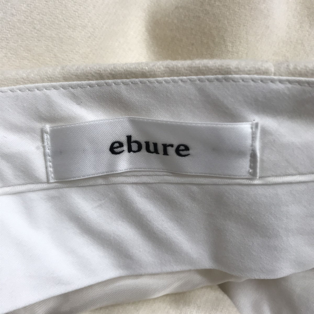 EBURE(エブール) ワイドパンツ 3610600473 3610600473 オフホワイト