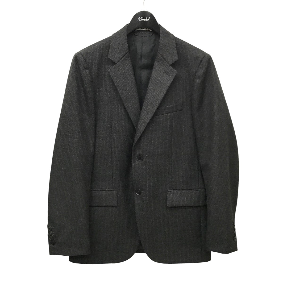 オーラリーのBLUEFACED WOOL DOBBY STRIPE JK ストライプ テーラードジャケット A22AJ01BSです。 AURALEE 古着・中古 アウター アイテム