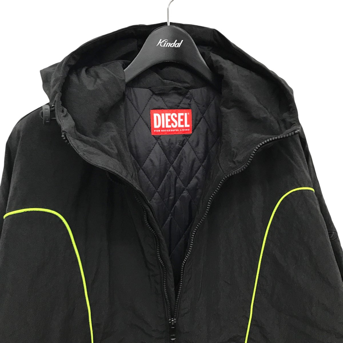 古着 DIESEL ディーゼル ダウンジャケット S セージグリーン系 メンズ  