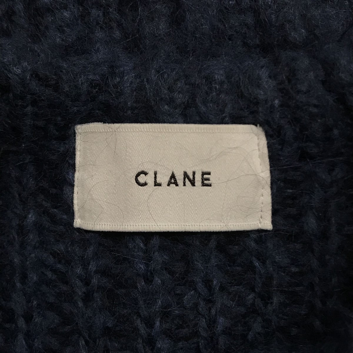 CLANE(クラネ) SHAGGY OVER CARDIGAN ニットカーディガン 15106