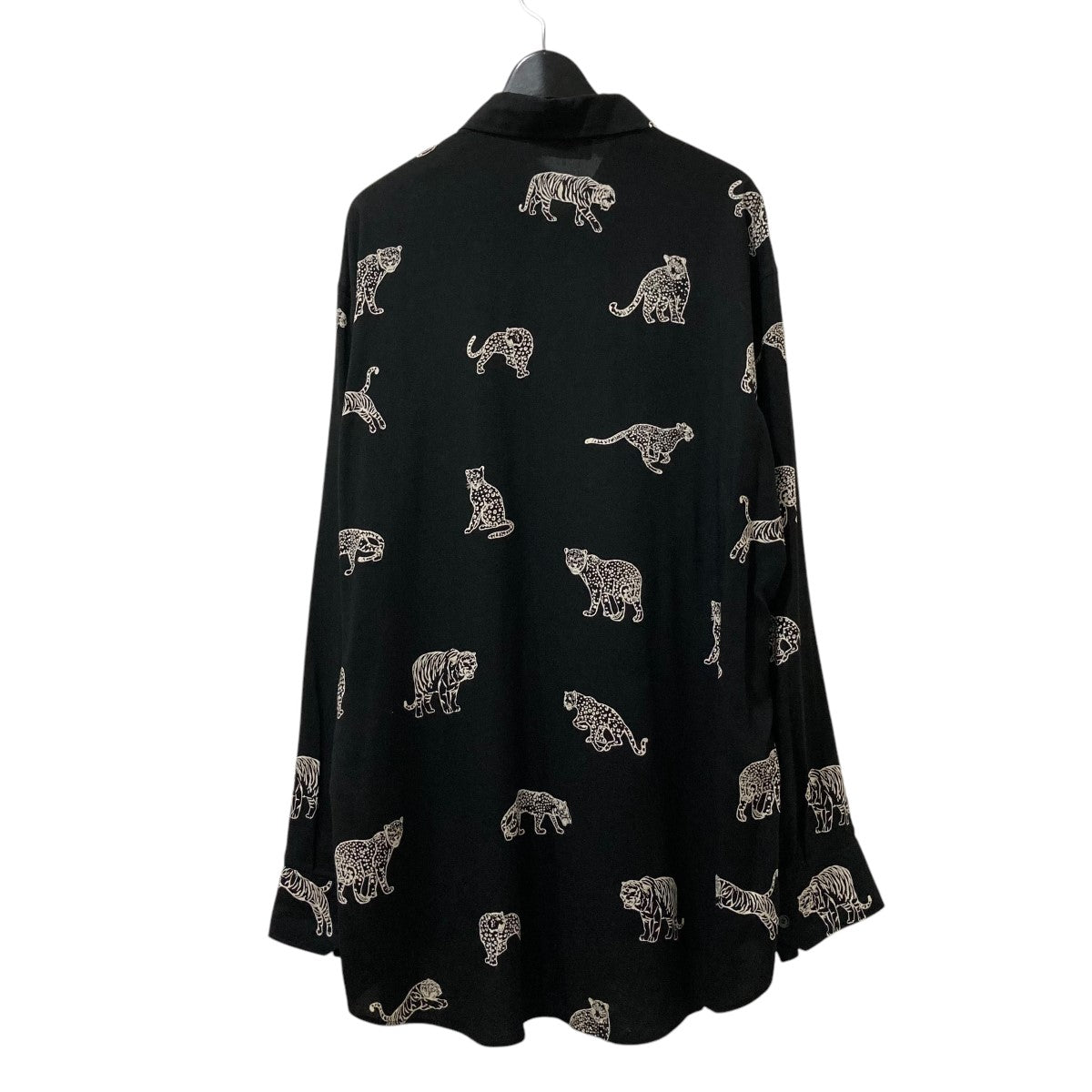 CELINE 2C718362Qヒョウロングスリーブシャツ 古着・中古-2枚目のアイテム画像