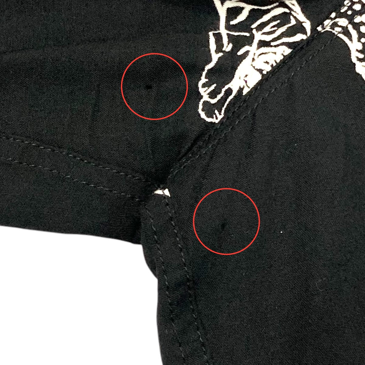 CELINE 2C718362Qヒョウロングスリーブシャツ 古着・中古-8枚目のアイテム画像