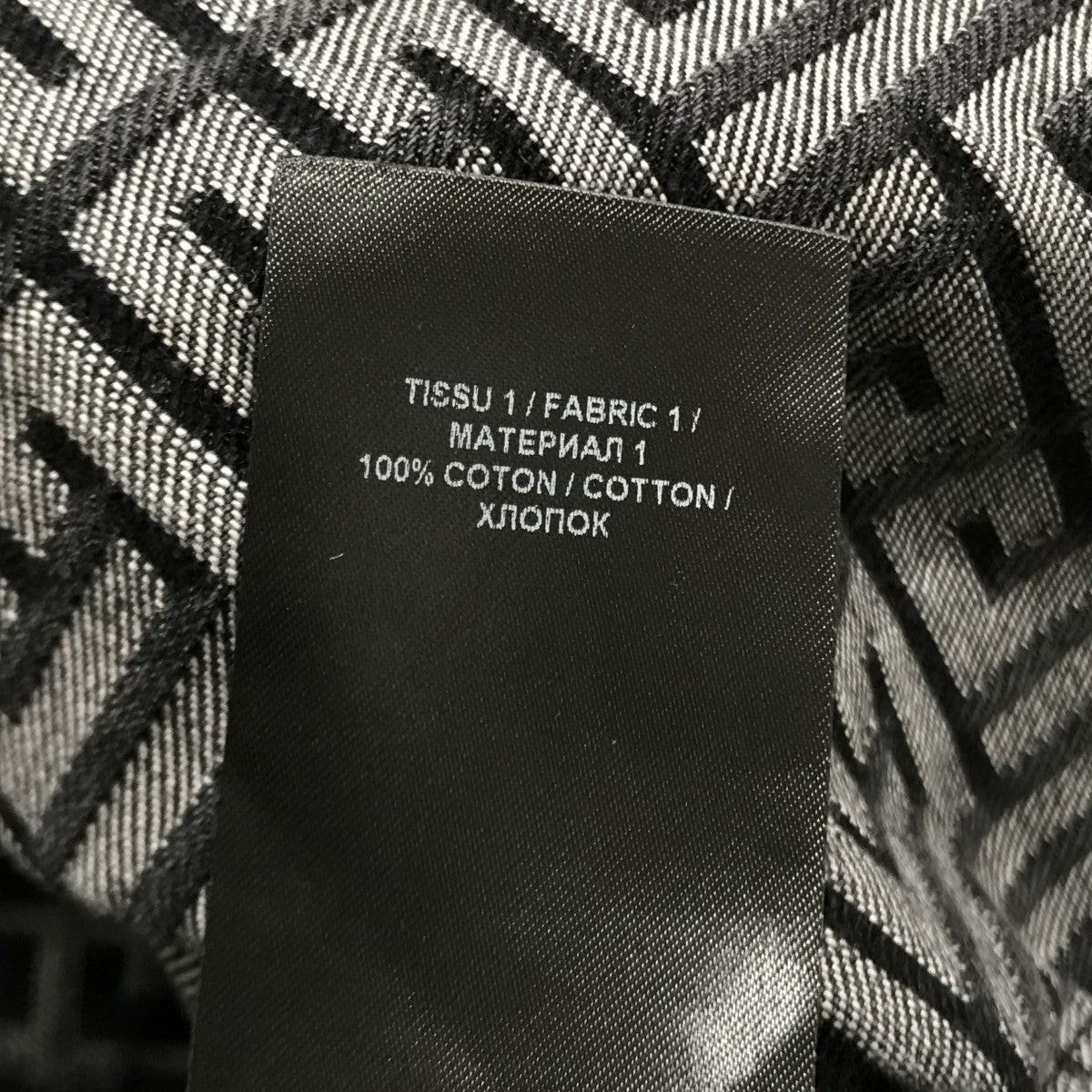 BALMAIN(バルマン) MONOGRAM DENIM Jacket デニムシャツ HC088DD68