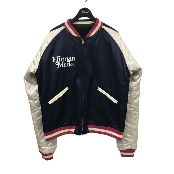 ジャケット・アウター human made 新品HUMAN MADE FLIGHT JACKET ネイビーM