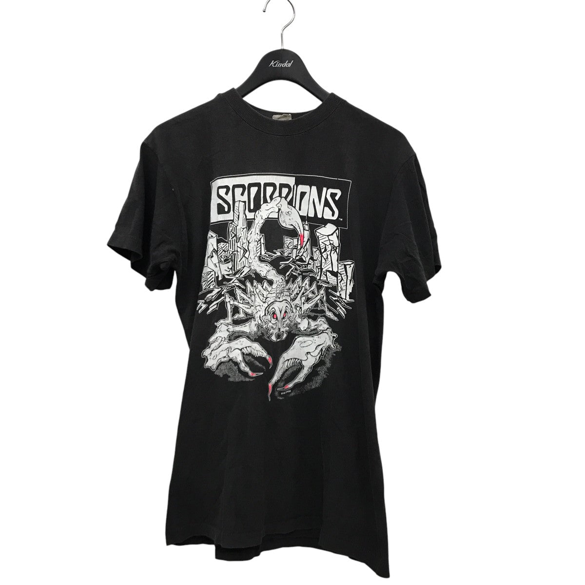 古着バンドTシャツ　ロックT  SCORPIONS 90-91TOUR Lサイズ 古着バンドTシャツ ロックT SCORPIONS 90-91TOUR Lサイズ 古着