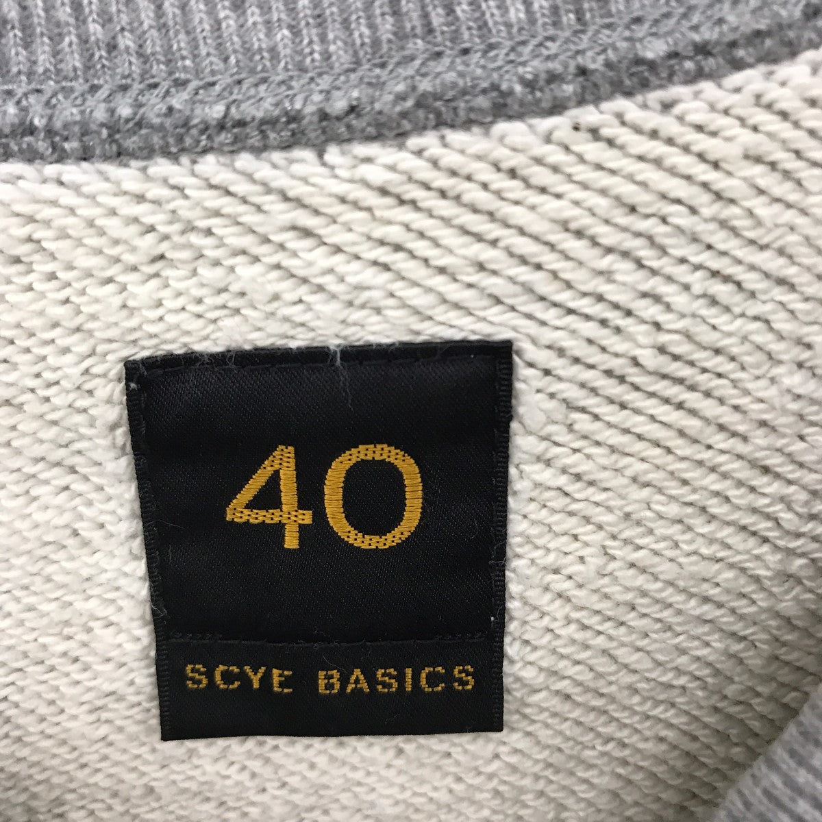 SCYEBASICS L’ECHOPPE別注スウェット5120-21460 古着・中古-3枚目のアイテム画像