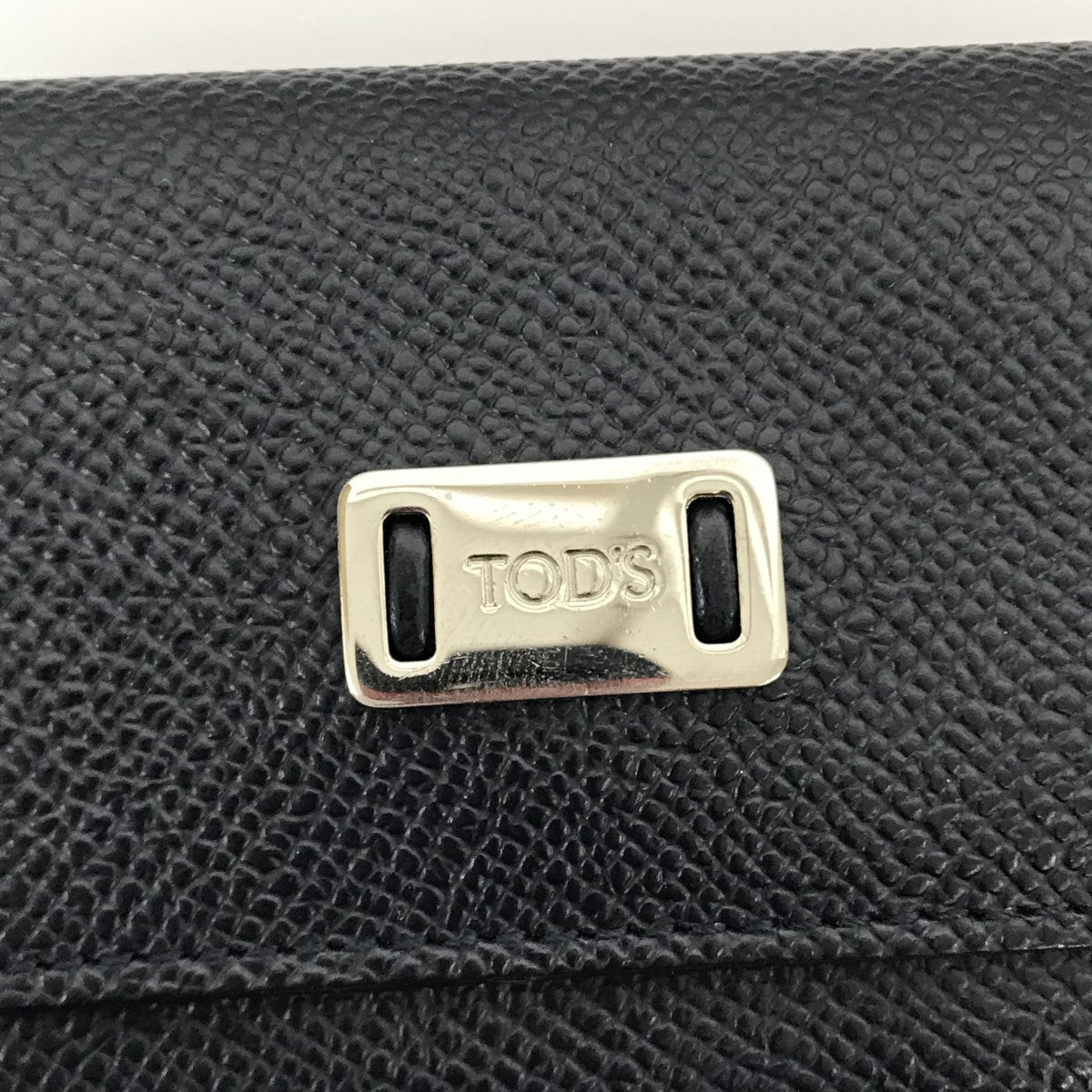 TOD'S ネイビー 二つ折り財布 トッズ TODS TOD'S 財布 折りたたみ財布 二つ折り メンズ レザー