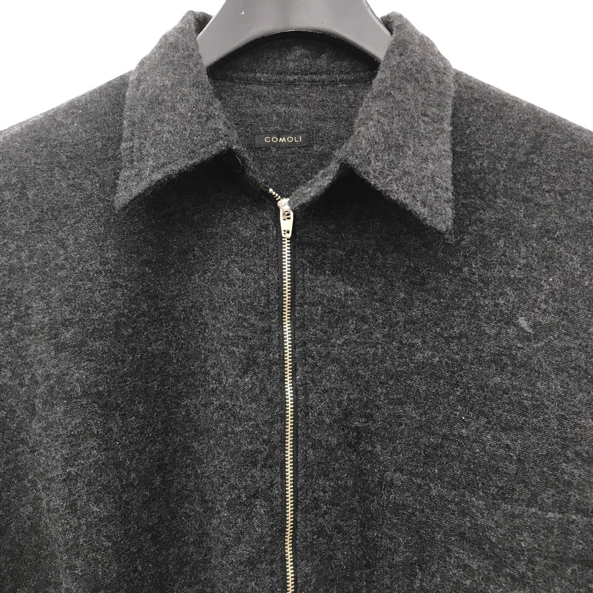comoli ハーフジップ カシミヤシャツ COMOLI】”SS23 COLLECTION” -2nd DELIVERY- | MAIDENS SHOP