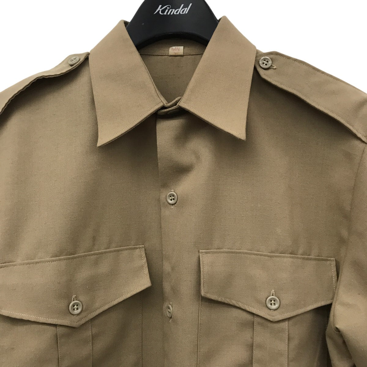 French Army フランス軍 M-47ミリタリーシャツ 古着・中古-5枚目のアイテム画像