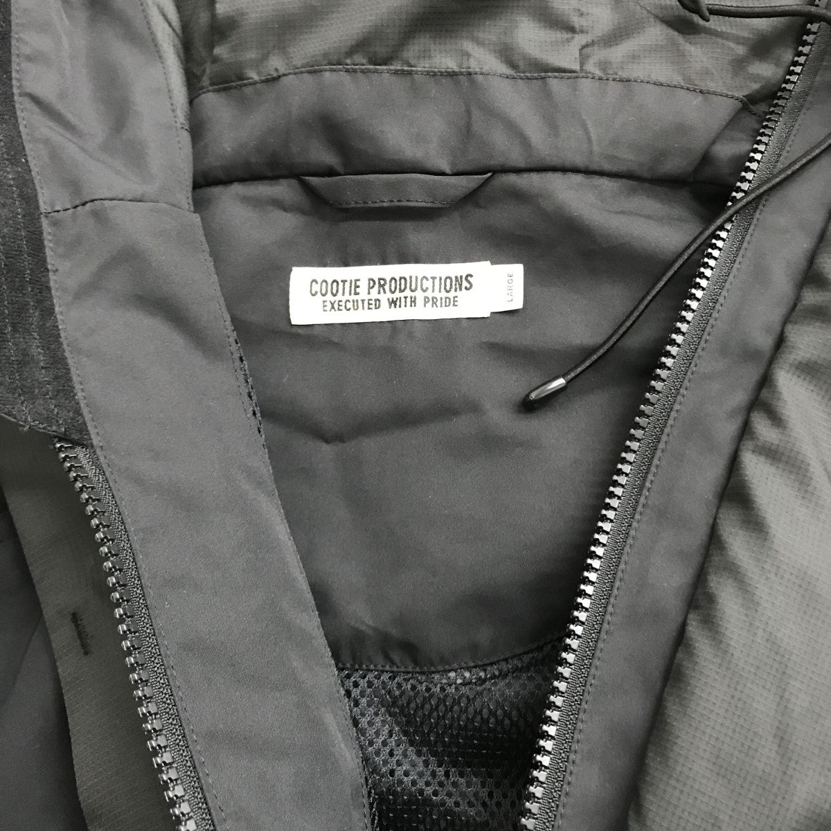 Oversized Shell Parkaフーデッドジャケット