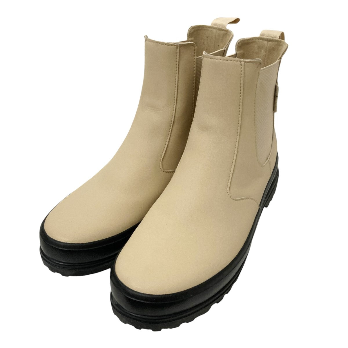 新品・未使用⭐︎トゥモローランド サイドゴアブーツ 36 ベージュ トゥモローランド サイドゴアブーツ 極美品 イタリア製 36 - メルカリ