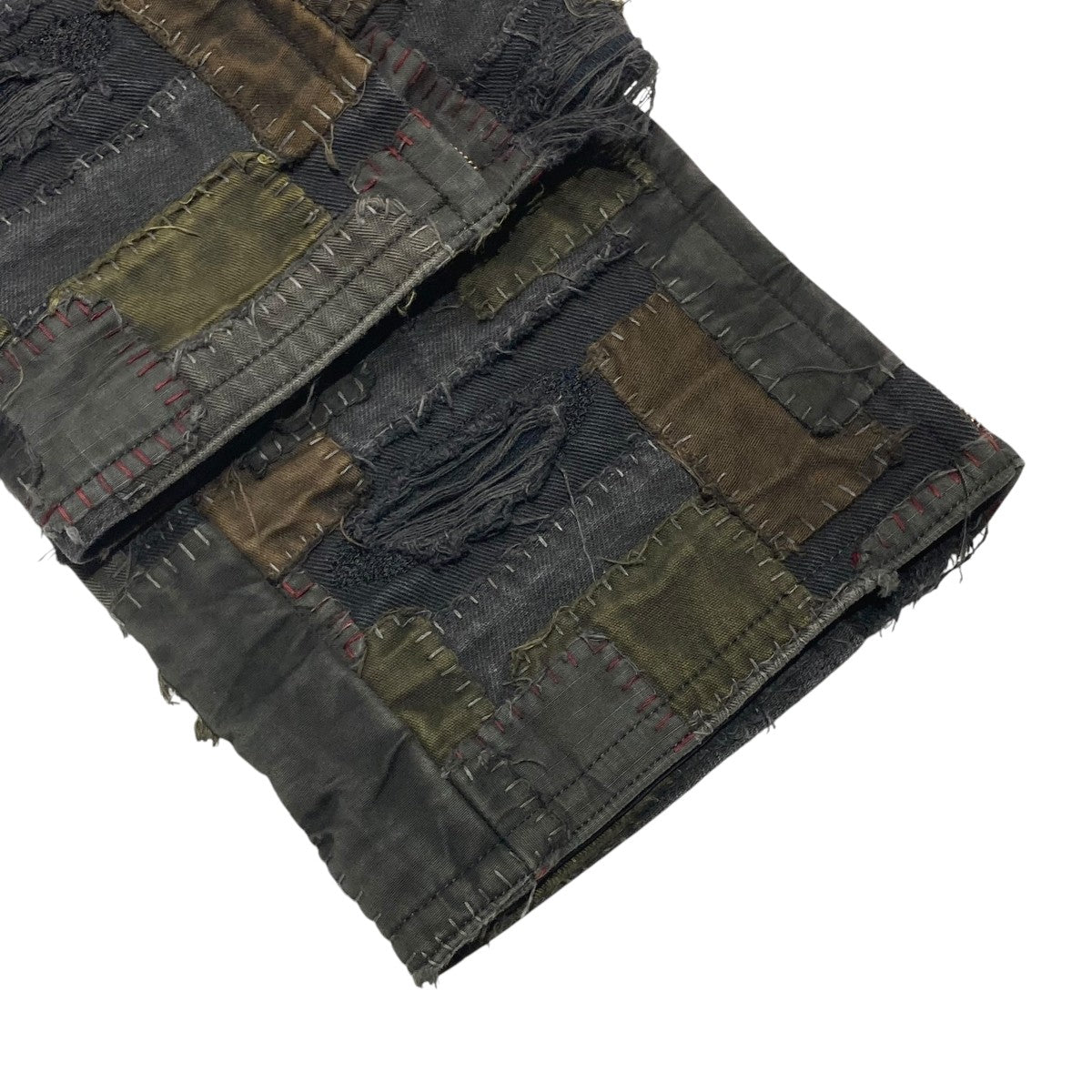 blackmeans(ブラックミーンズ) 22AWハギパッチワークロングパンツ