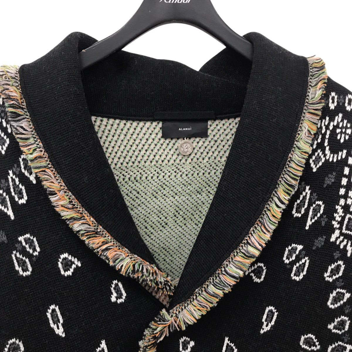 Alanui - x Looney Tunes Bugs Bunny virgin wool cardigan Alanui