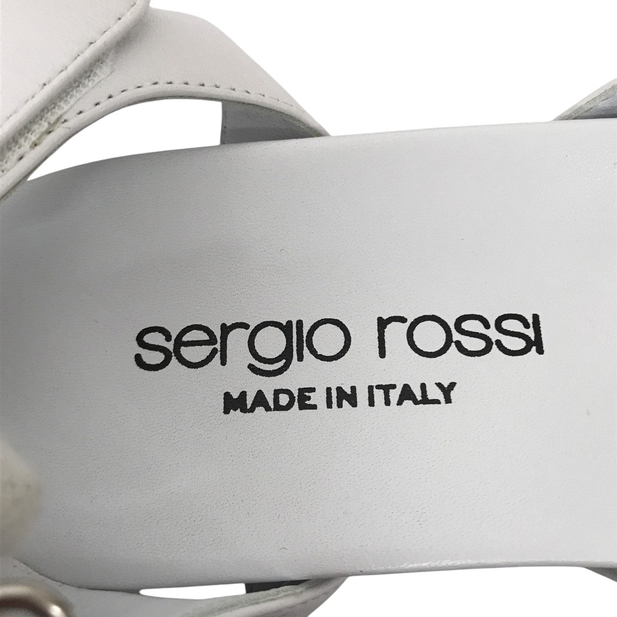 sergio rossi ビジュー付ストラップサンダルA99440 古着・中古-3枚目のアイテム画像