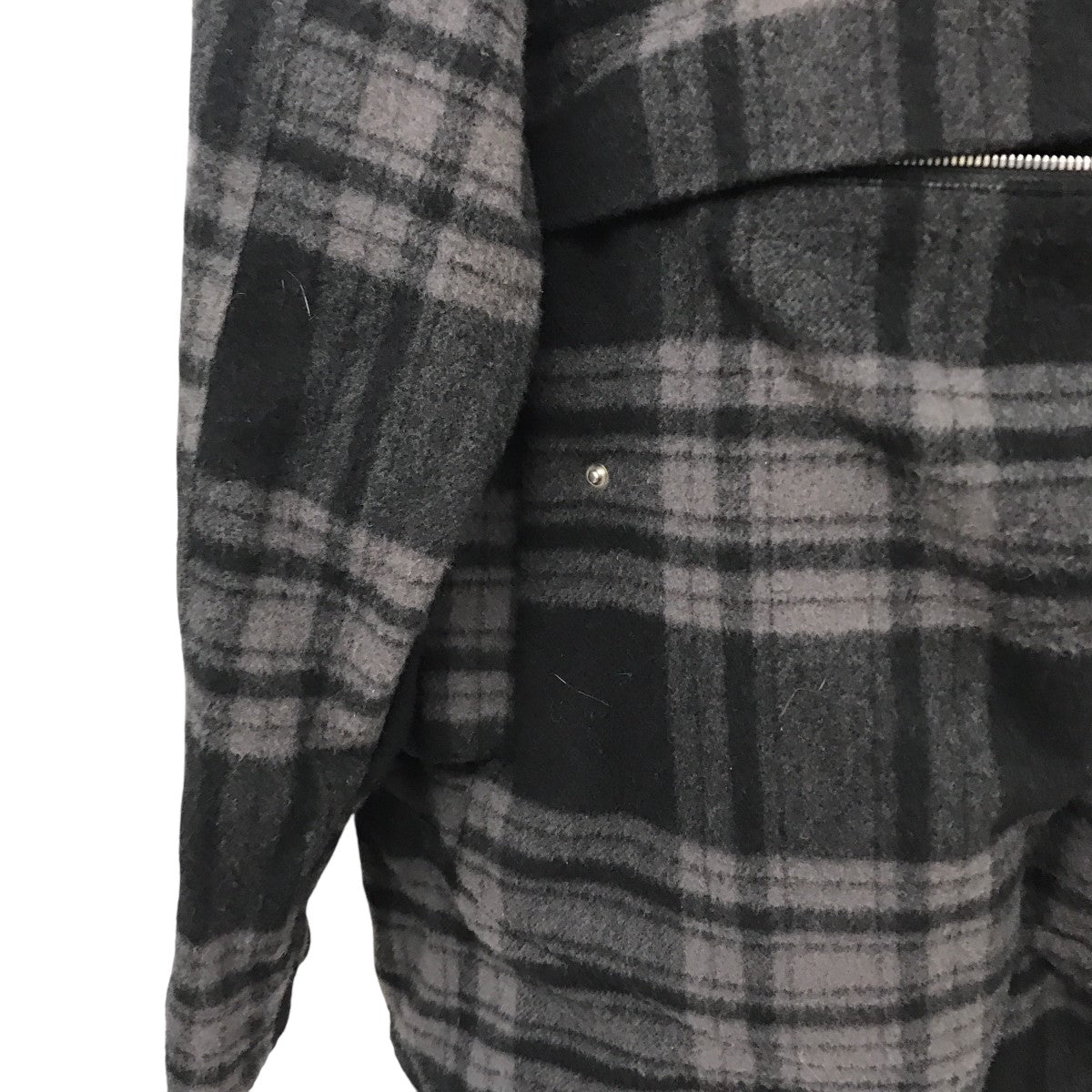 STROLLER HOODED PULLOVER WIN PLAID CHECKチェックシャツアノラックパーカーNN-JU2802