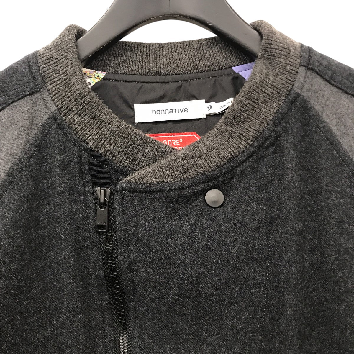 RIDER BLOUSONウールライダースジャケットNN-J3204