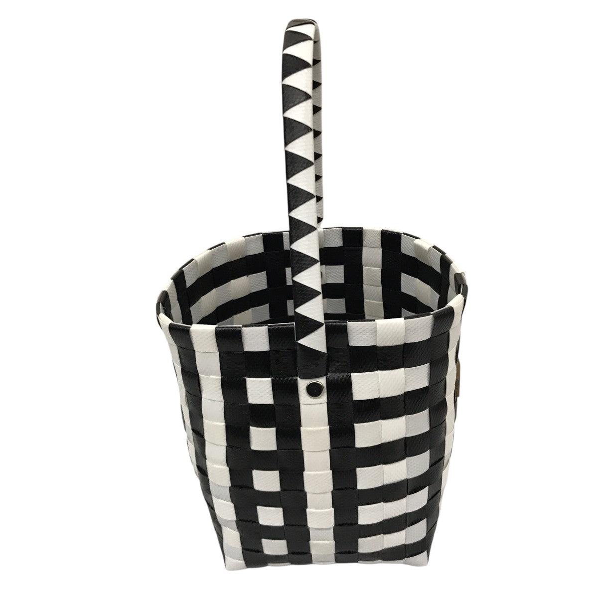 MARNI(マルニ) KIDS MARKET PODカゴバッグ ブラック×ホワイト