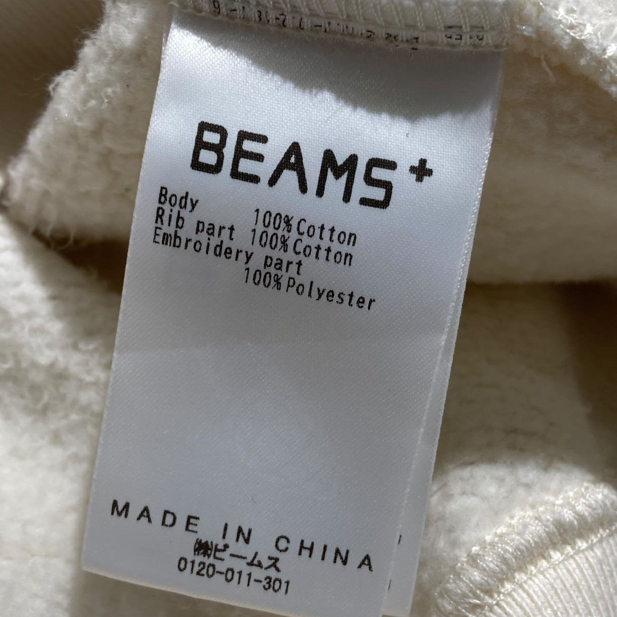 BEAMS PLUS別注 GRAPHIC HOODプルオーバーパーカー38-13-0217-156