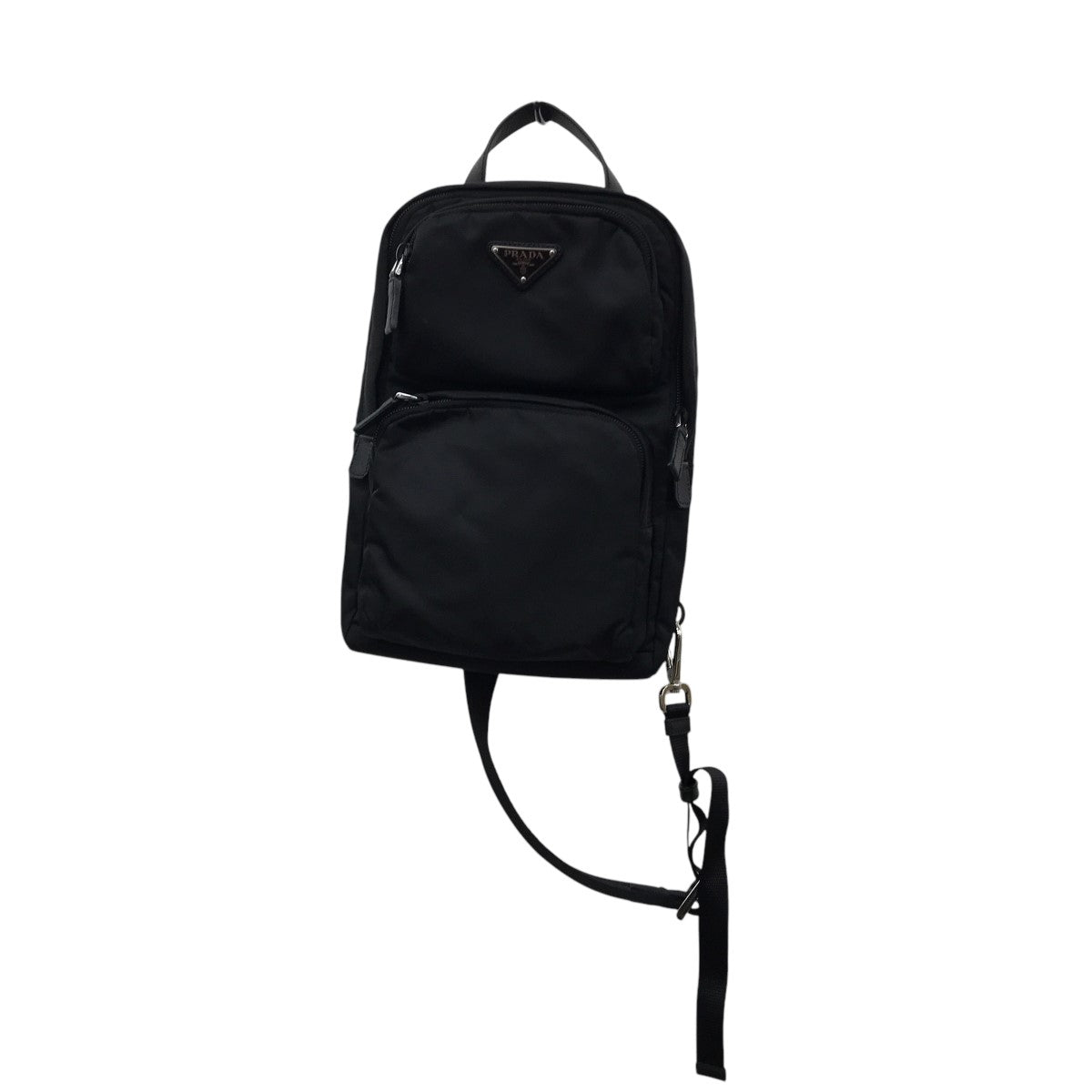 PRADA Re-Nylon xサフィアーノレザーワンショルダーバックパック2VZ105 古着・中古-1枚目のアイテム画像