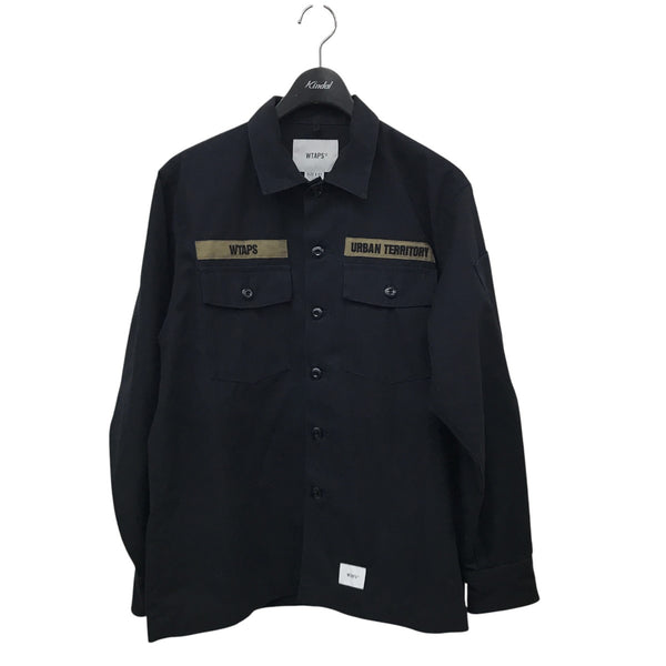 WTAPS(ダブルタップス) BUDSミリタリーシャツ211BRDT-SHM02 211BRDT