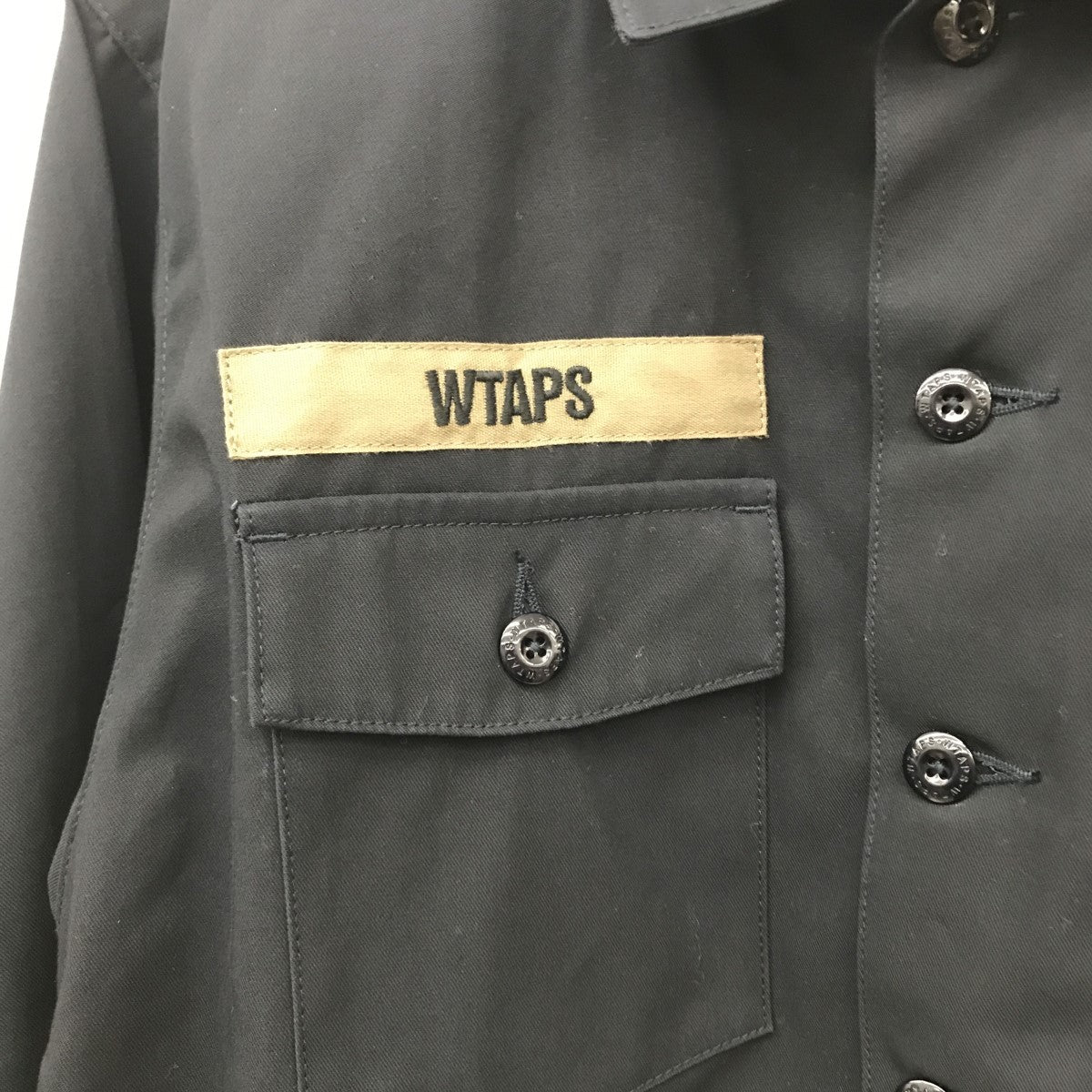 WTAPS(ダブルタップス) BUDSミリタリーシャツ211BRDT-SHM02